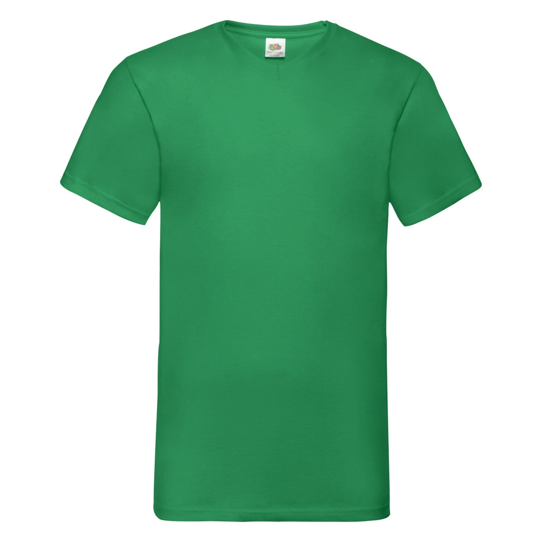 Fruit Of The Loom 61066 Adult Valueweight V-Neck T-Shirt - COOZO