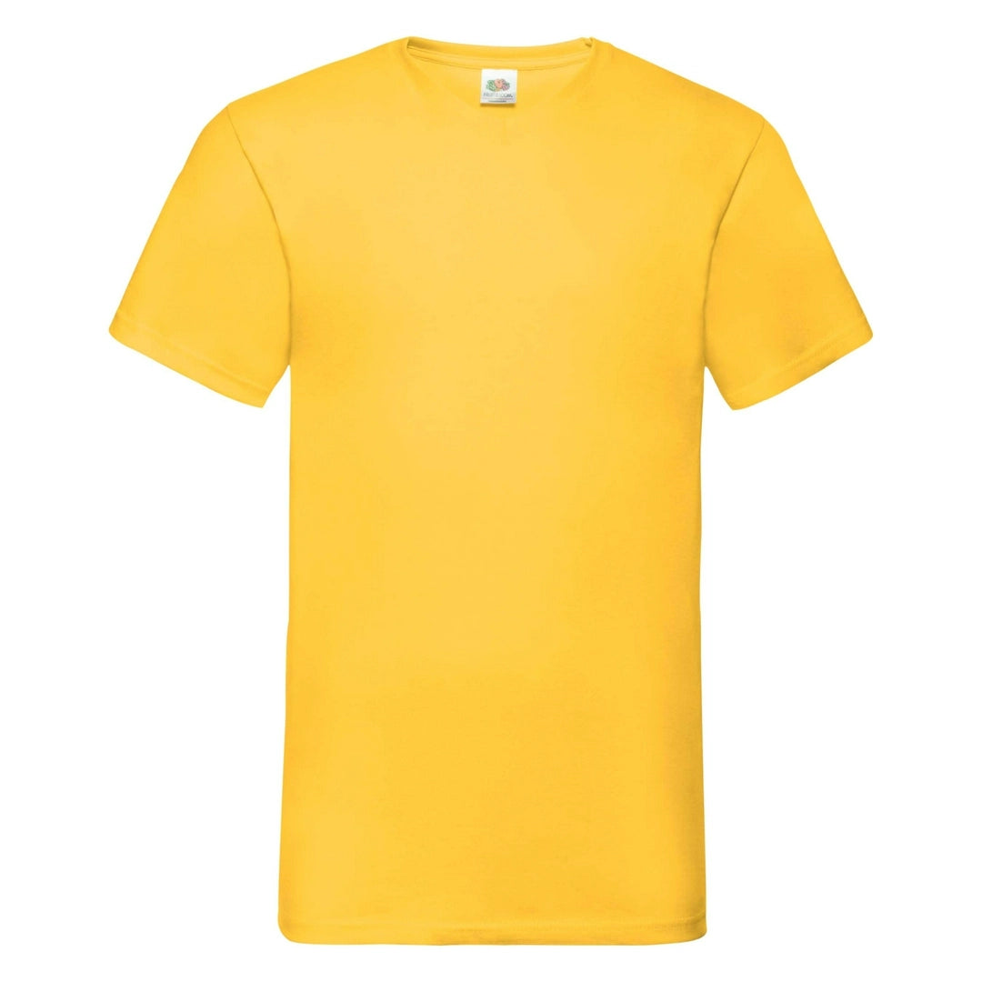 Fruit Of The Loom 61066 Adult Valueweight V-Neck T-Shirt - COOZO