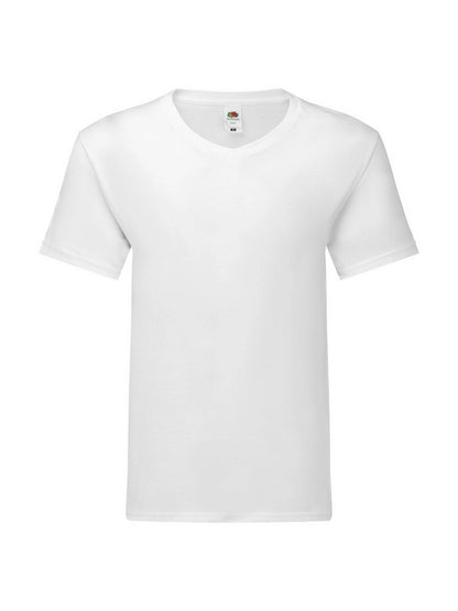 Fruit Of The Loom 61442 Adult Iconic 150 V-Neck T-Shirt - COOZO