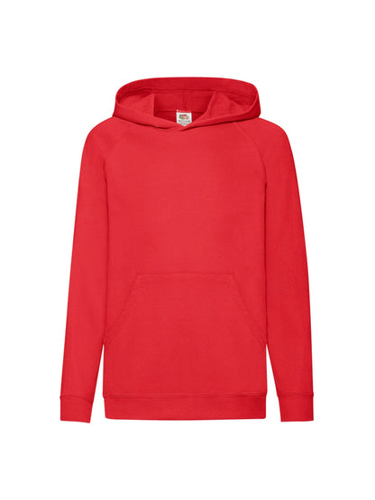 Fruit Of The Loom 62009 Kids Lightweight Hooded Sweat - COOZO