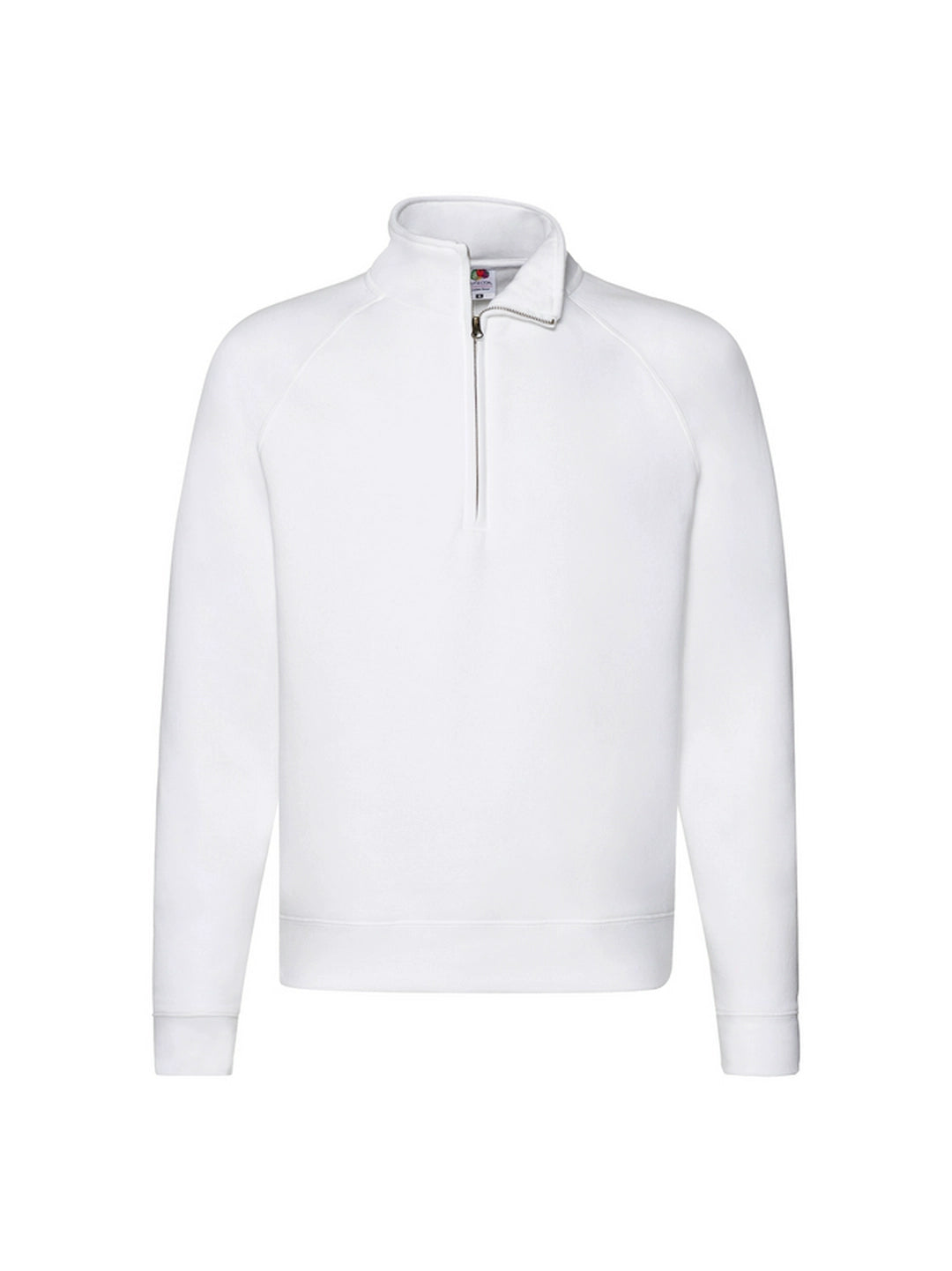 Fruit Of The Loom 62032 Mens Premium Zip Neck Sweat - COOZO