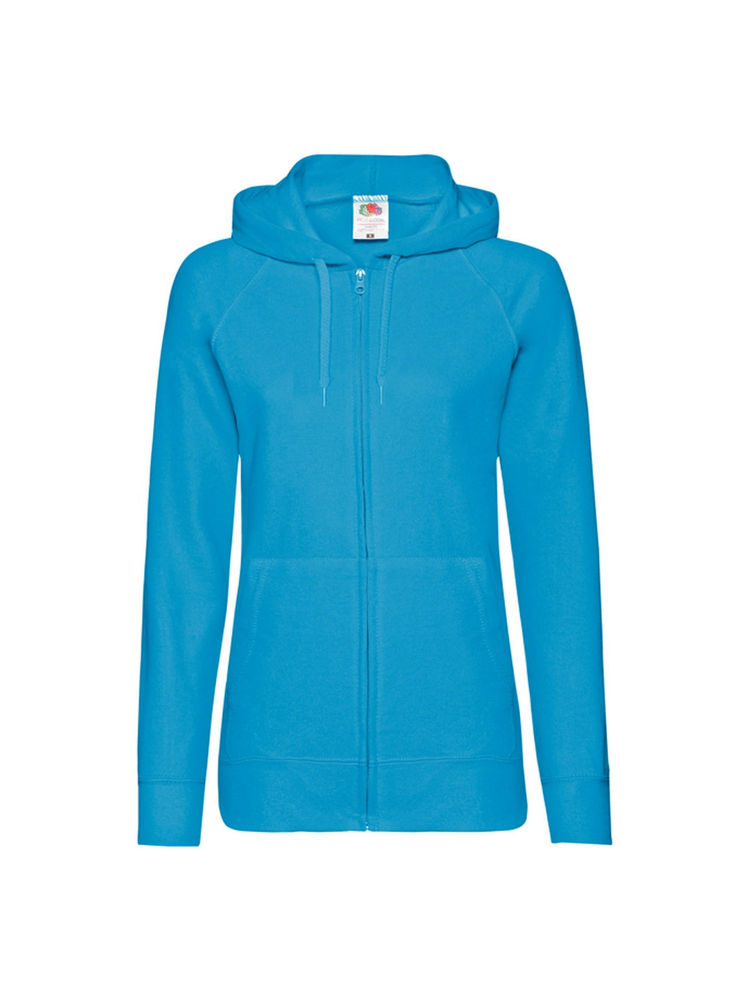 Fruit Of The Loom 62150 Ladies Lightweight Hooded Sweat Jacket - COOZO