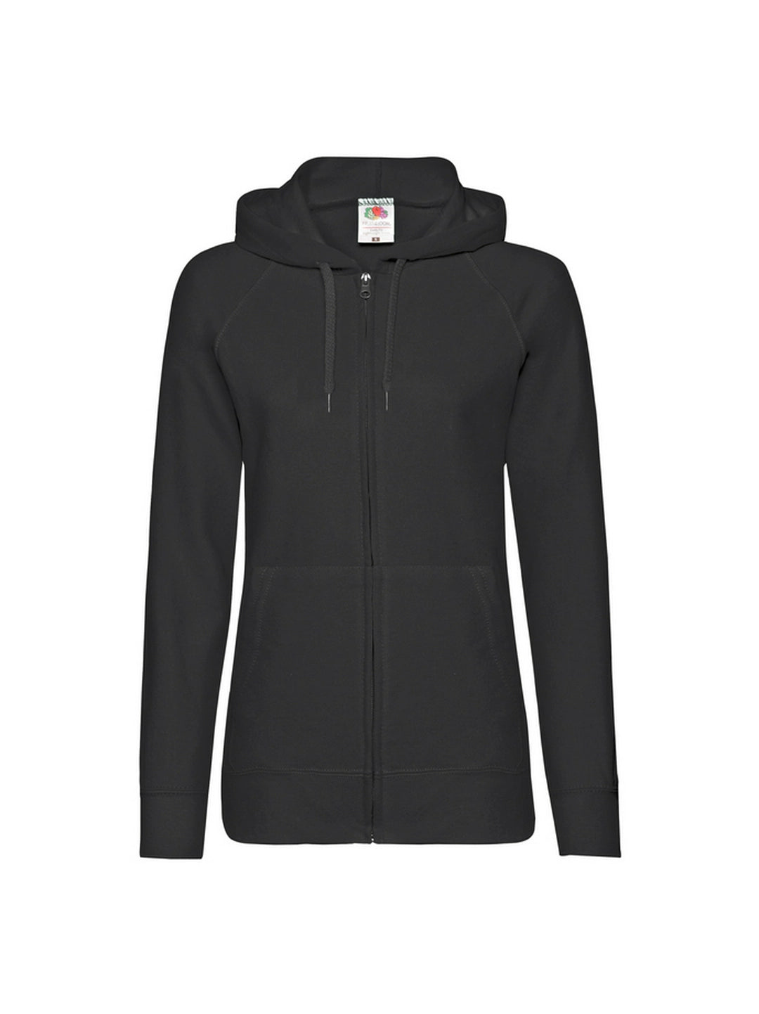 Fruit Of The Loom 62150 Ladies Lightweight Hooded Sweat Jacket - COOZO
