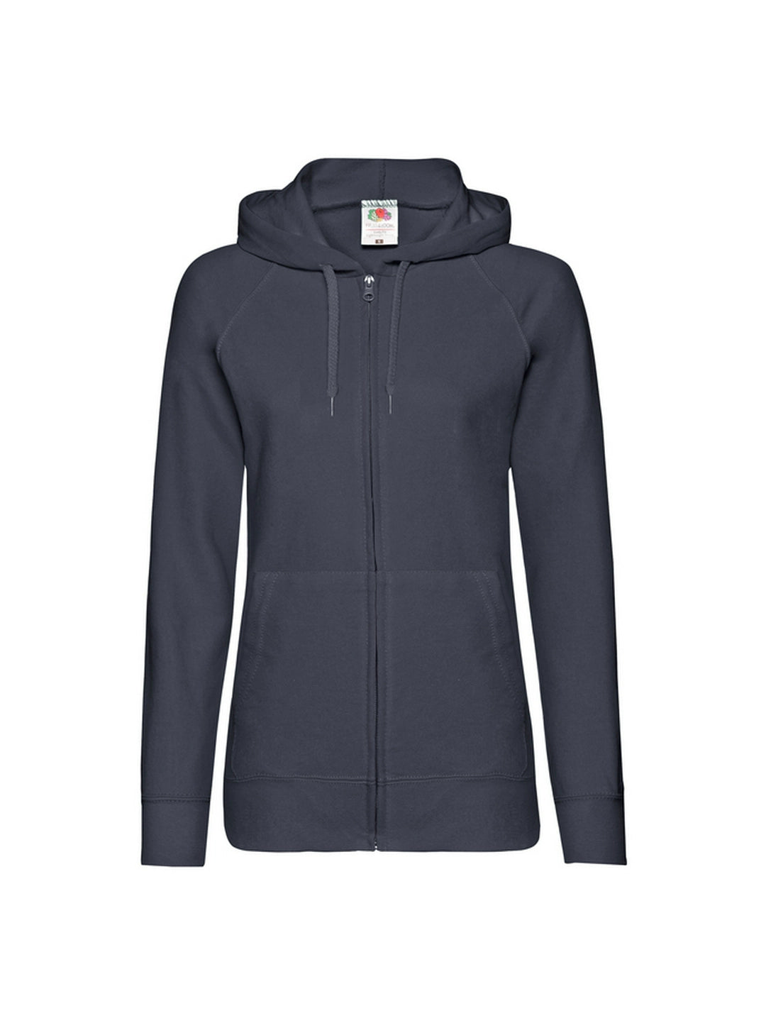 Fruit Of The Loom 62150 Ladies Lightweight Hooded Sweat Jacket - COOZO