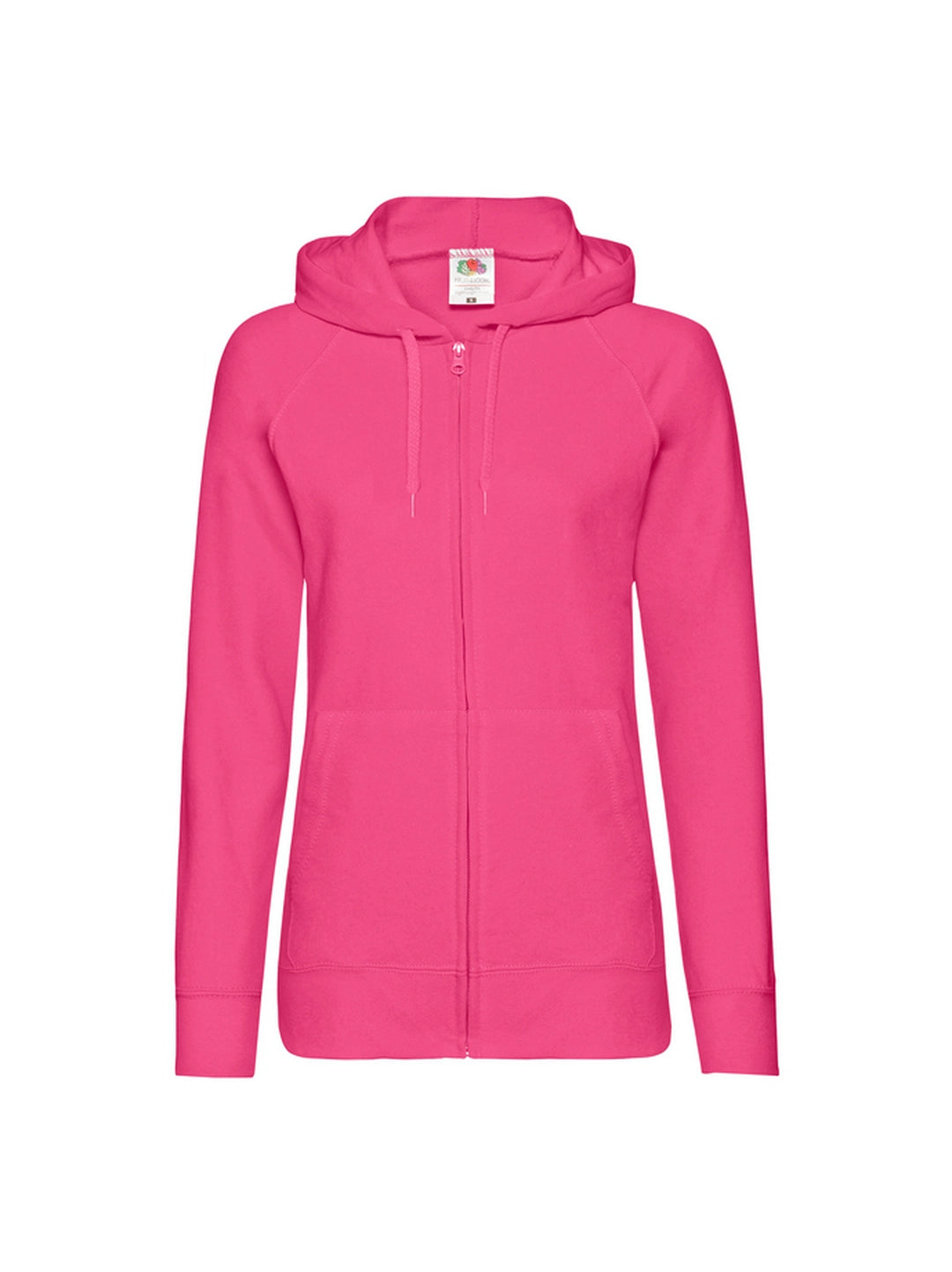 Fruit Of The Loom 62150 Ladies Lightweight Hooded Sweat Jacket - COOZO