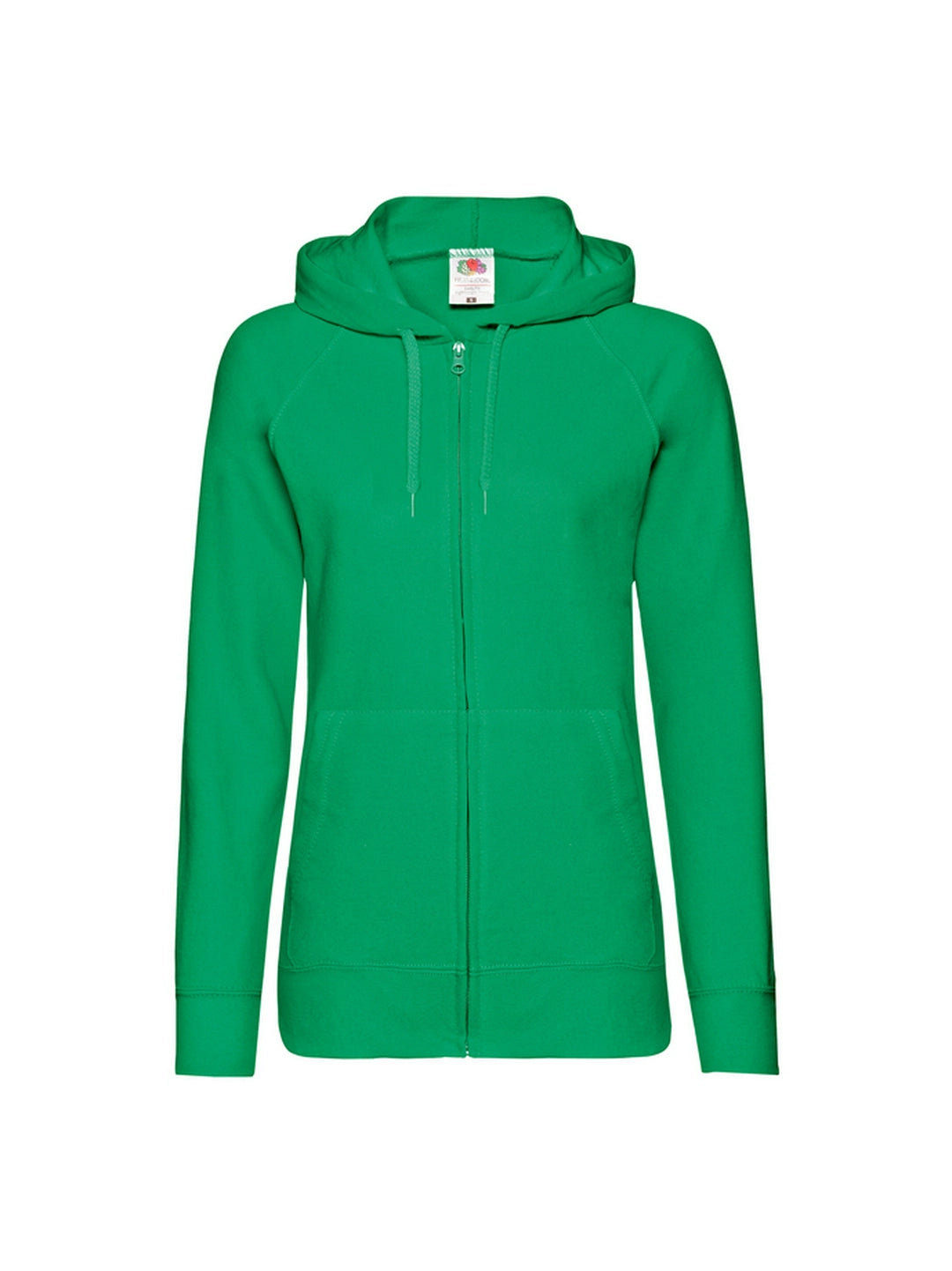 Fruit Of The Loom 62150 Ladies Lightweight Hooded Sweat Jacket - COOZO