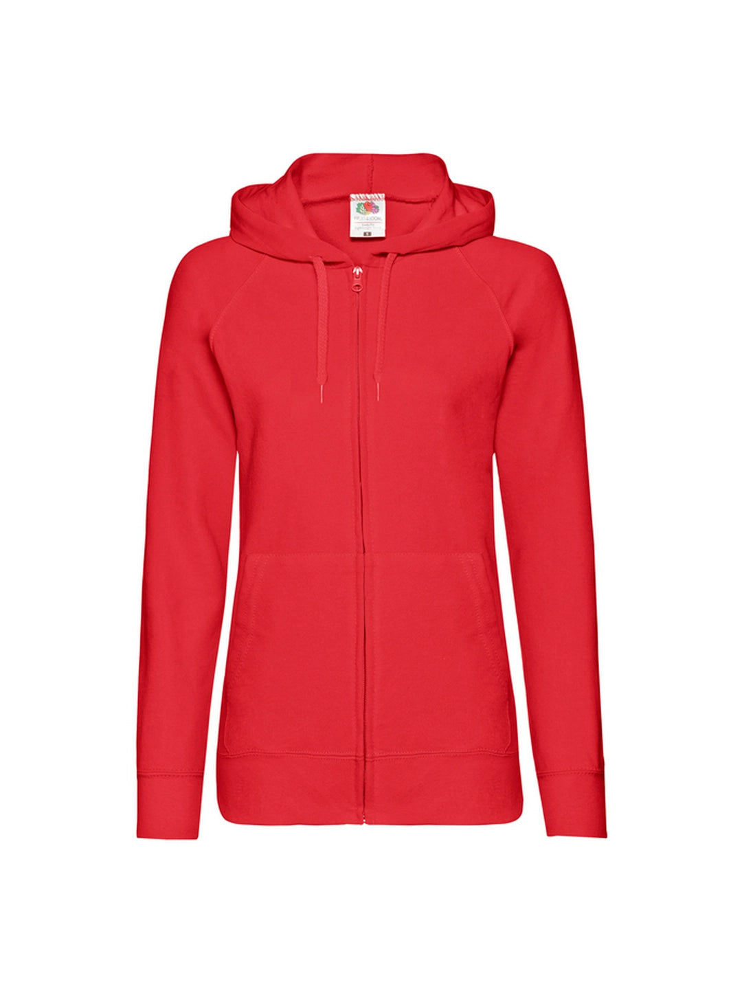Fruit Of The Loom 62150 Ladies Lightweight Hooded Sweat Jacket - COOZO
