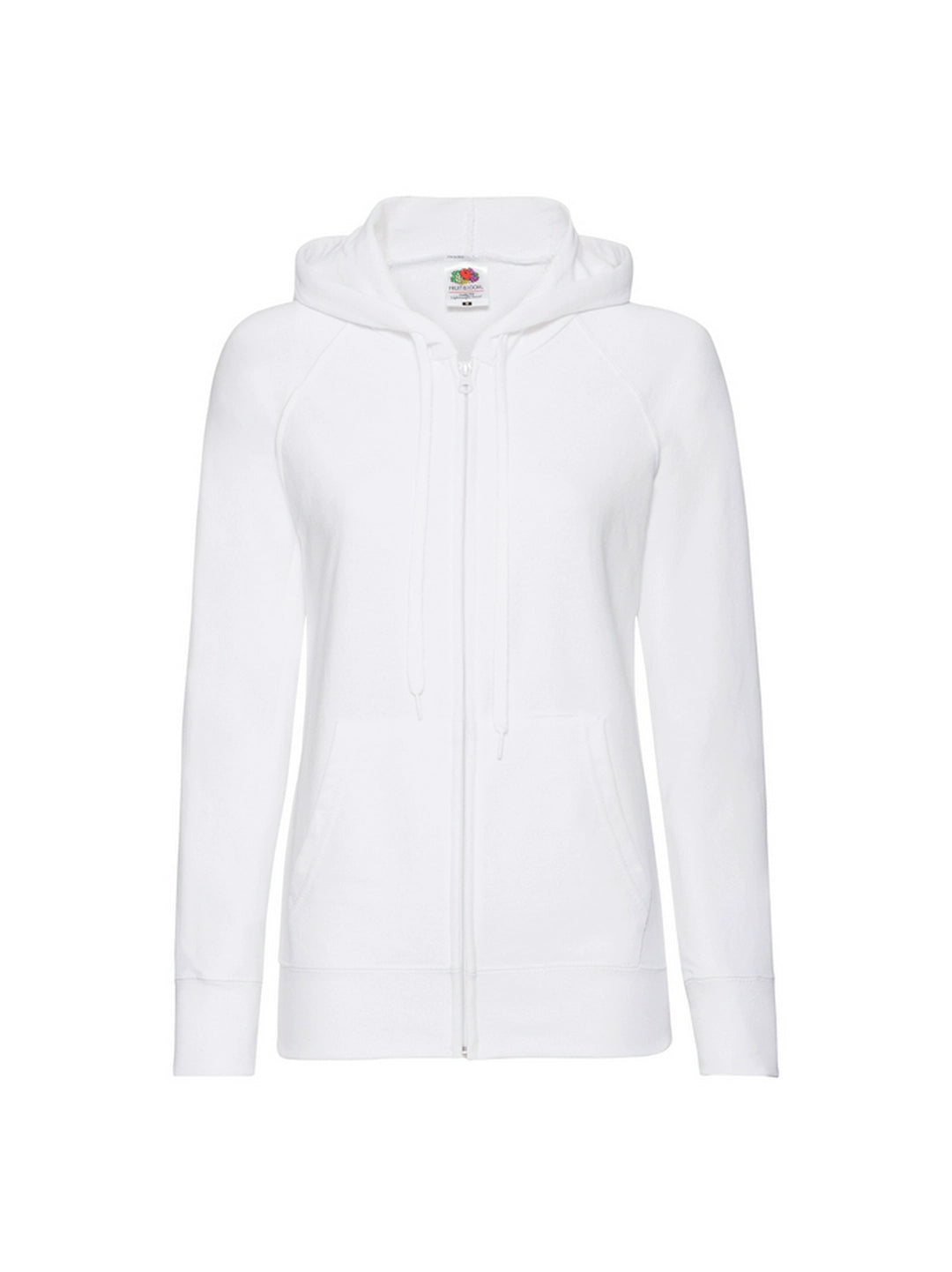 Fruit Of The Loom 62150 Ladies Lightweight Hooded Sweat Jacket - COOZO