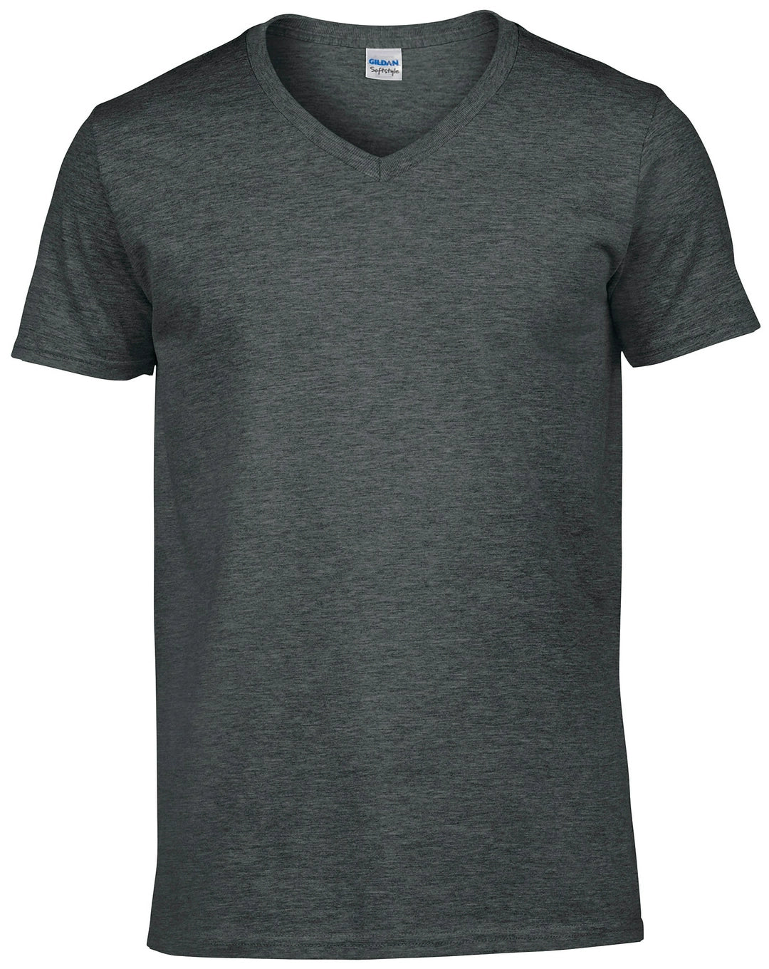 Gildan 64V00 Adult Softstyle Ringspun Cotton V-Neck T-Shirt - COOZO