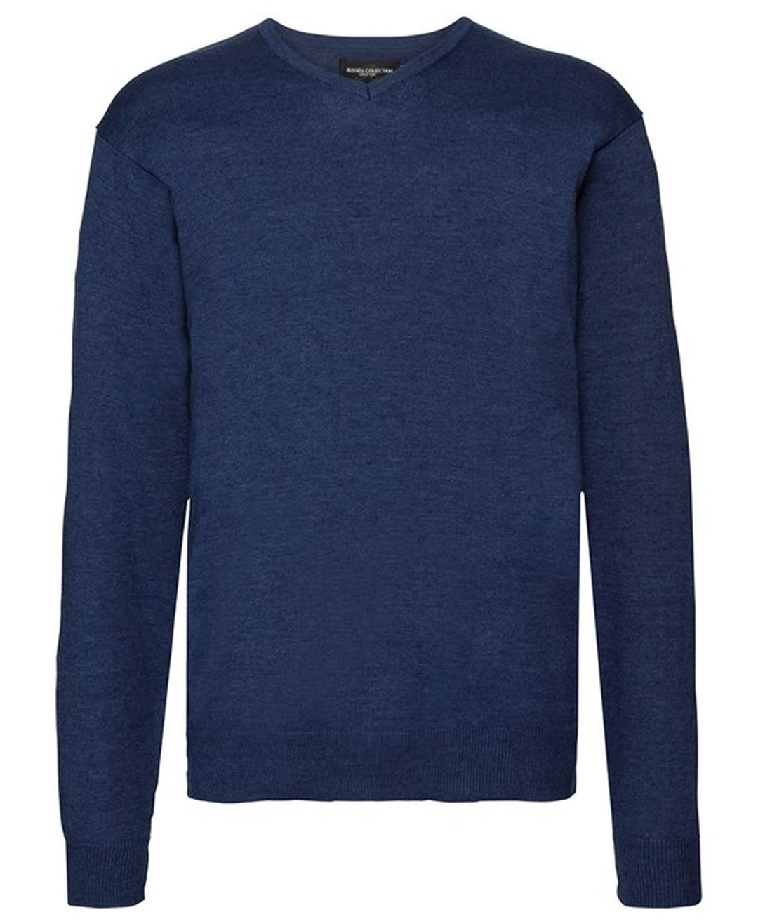 Russell Collection 710M Adult Knitted V-Neck Pullover - COOZO