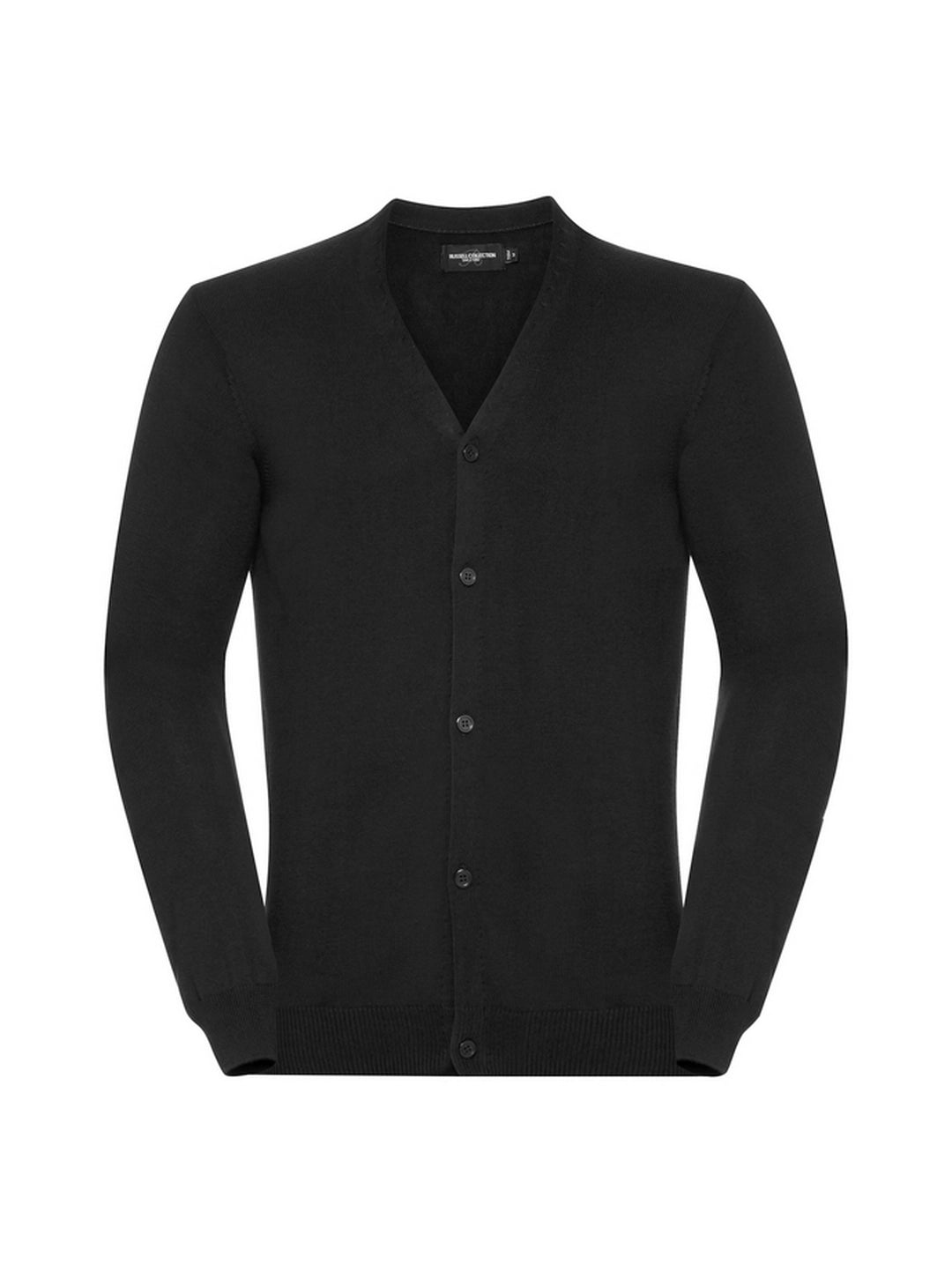 Russell Collection 715M Mens V-Neck Knitted Cardigan - COOZO