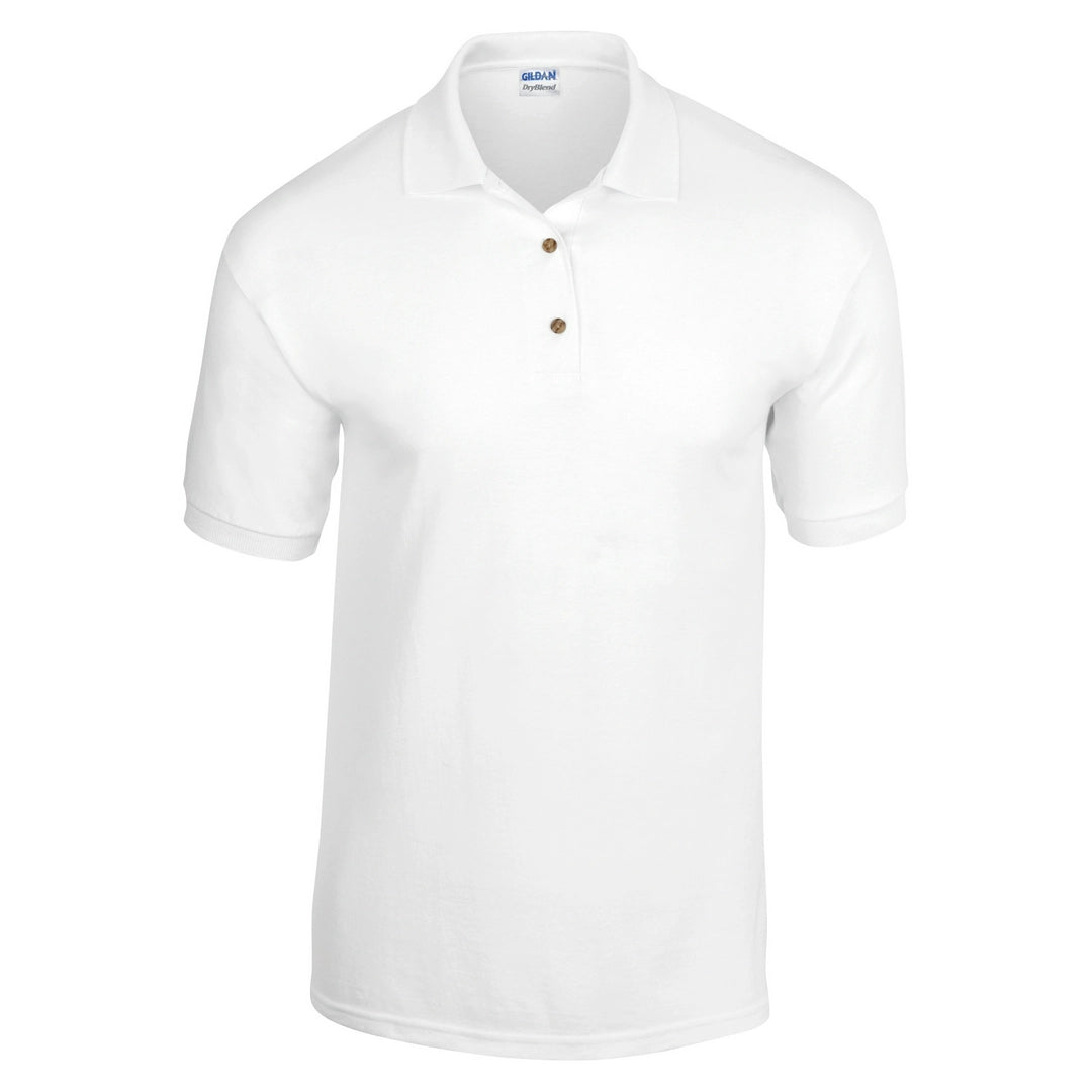 Gildan 8800 Adult DryBlend Jersey Knit Polycotton Polo Shirt - COOZO