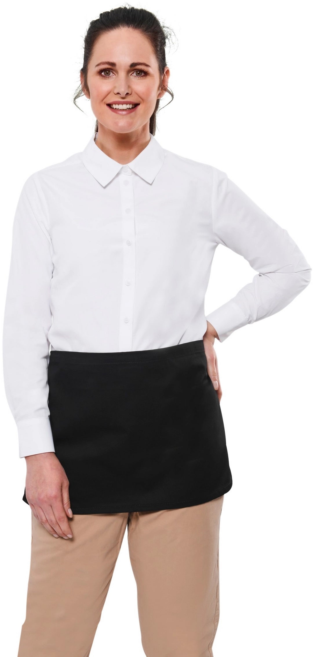 Absolute Apparel AA78 Adult Waist Apron Without Pocket - COOZO
