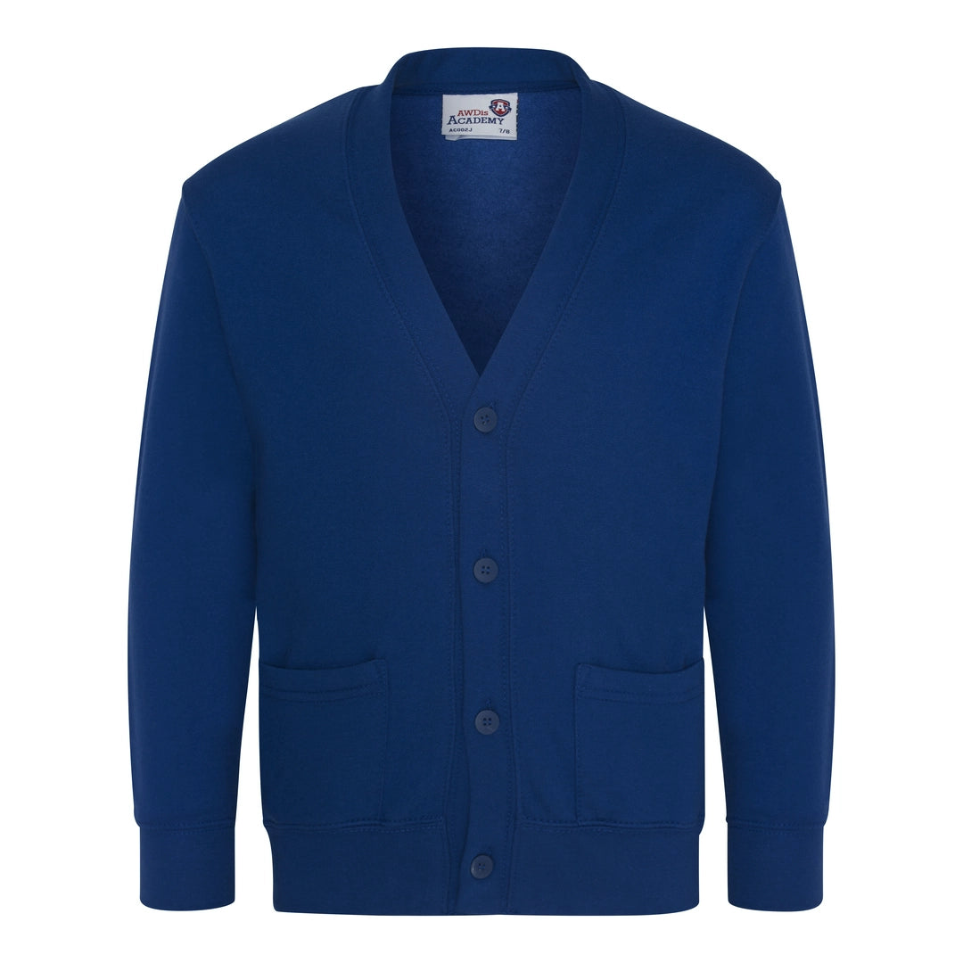 AWDis AC02J Academy Kids Sweatshirt Cardigan - COOZO