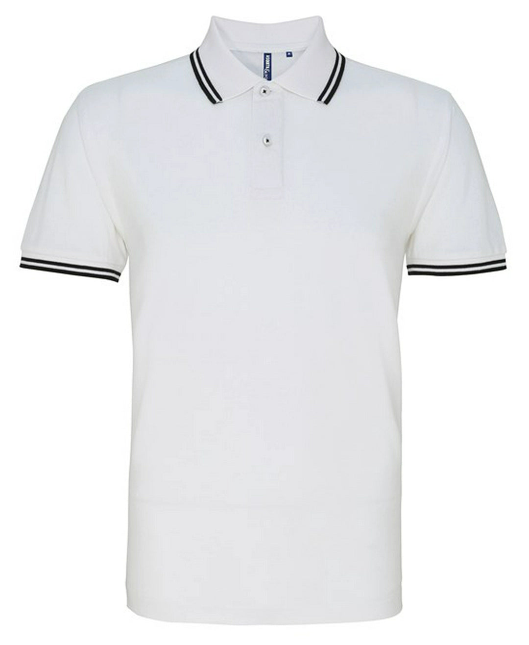 MENS CLASSIC FIT TIPPED POLO Main color - COOZO