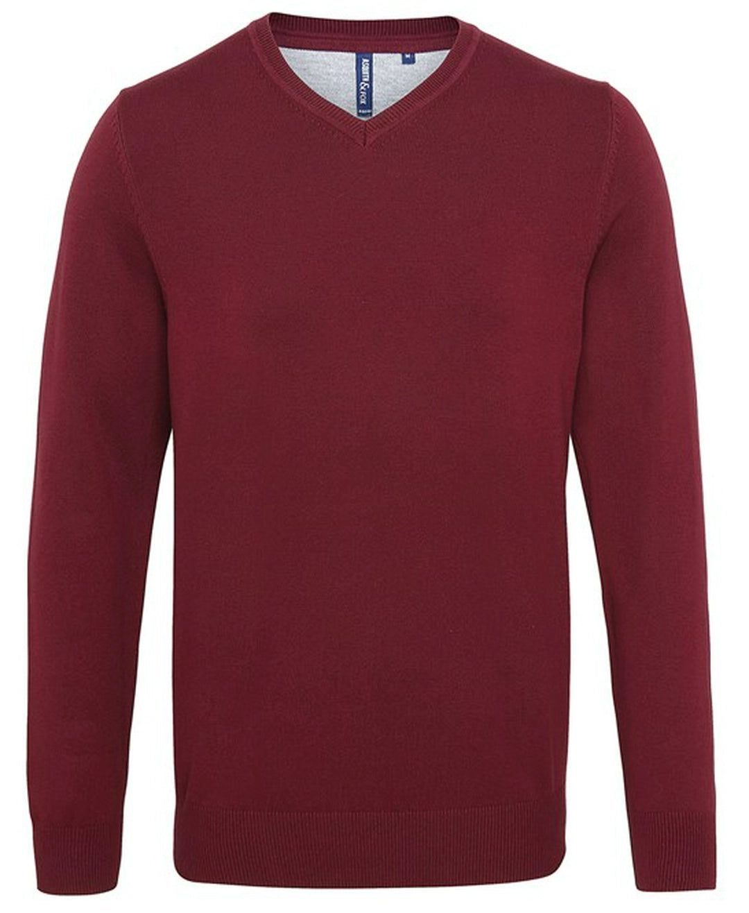 Asquith & Fox AQ042 Mens Cottons Blend V-Neck Sweater - COOZO