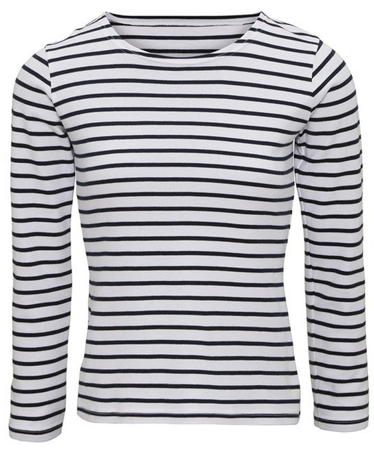 Asquith & Fox AQ071 Ladies Mariniere Coastal Long Sleeve T-Shirt - COOZO