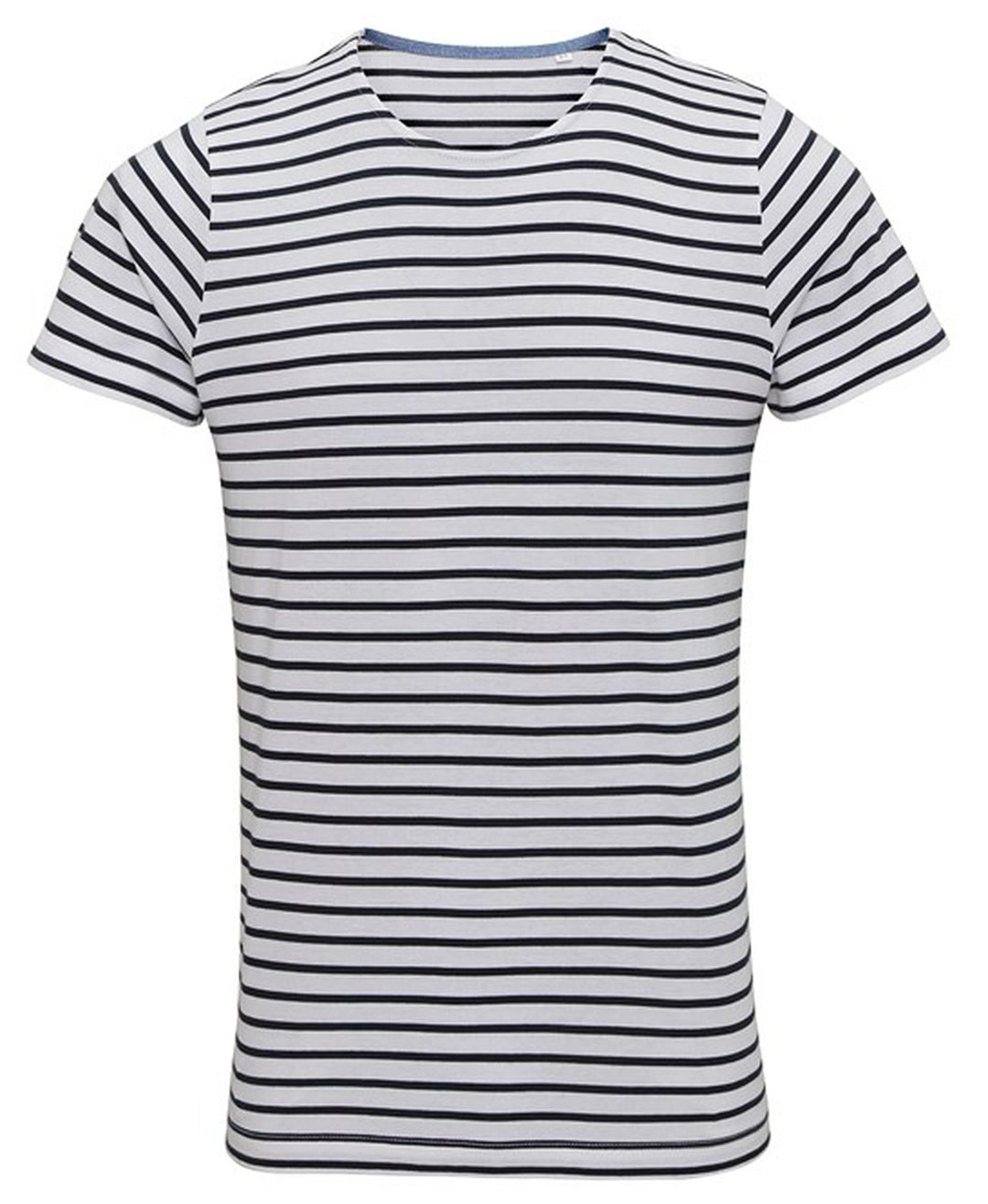 Asquith & Fox AQ072 Mens Mariniere Coastal Short Sleeve T-Shirt - COOZO