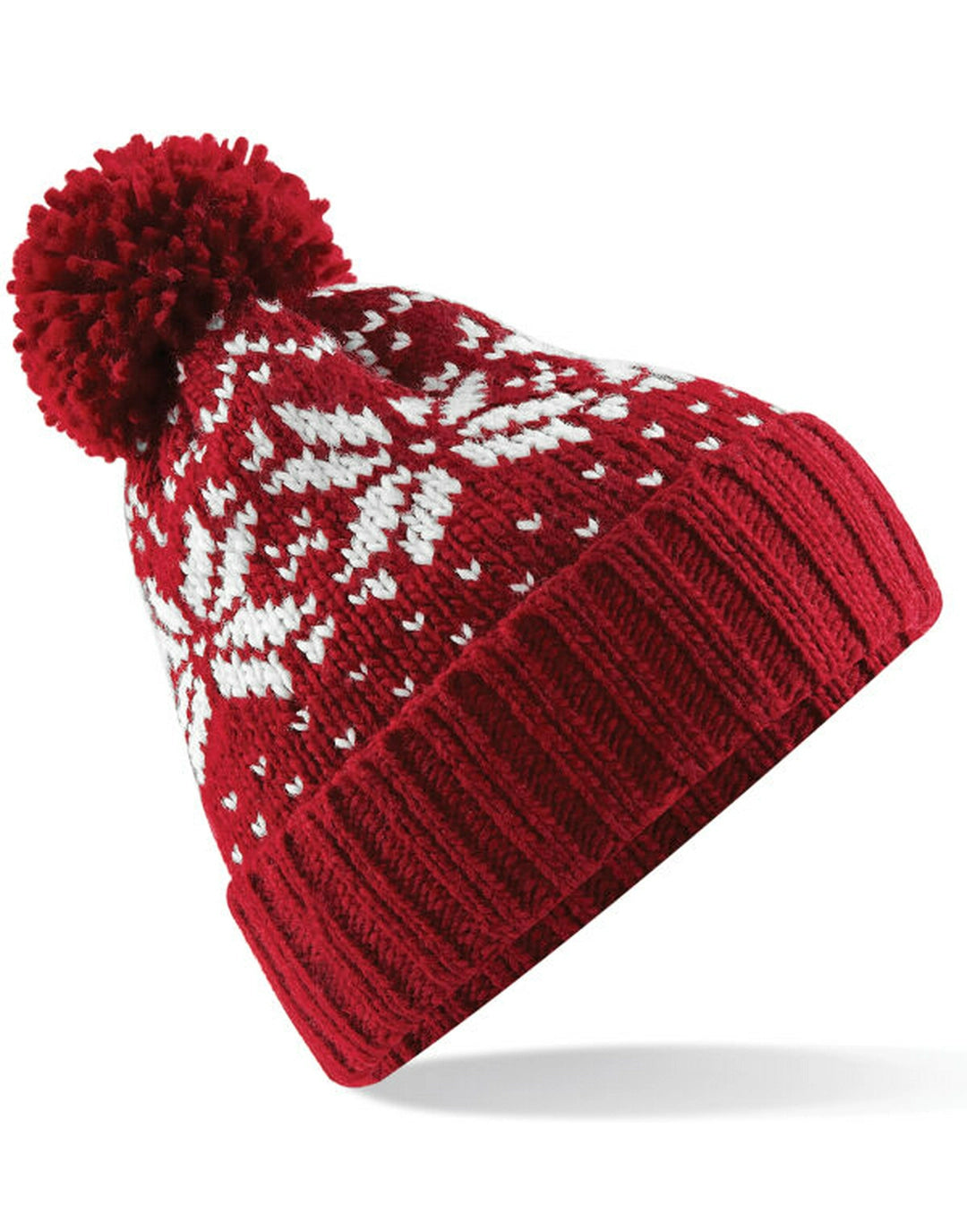 Beechfield B456 Fair Isle Snowstar? Beanie - COOZO