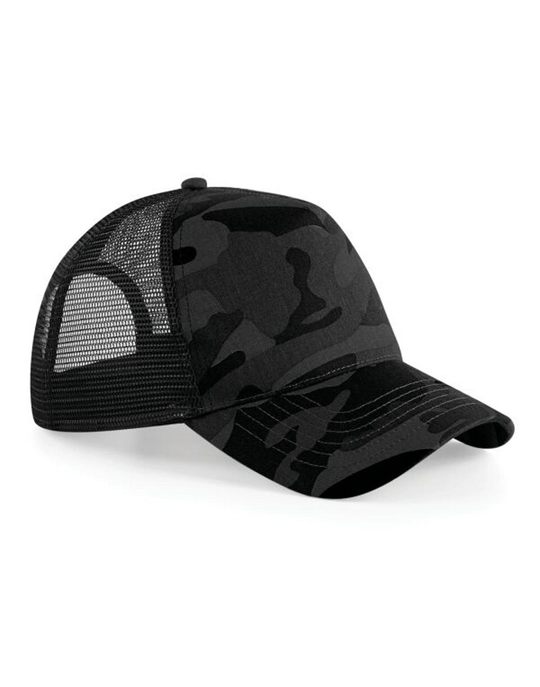 Beechfield B694 Camo Snapback Trucker - COOZO