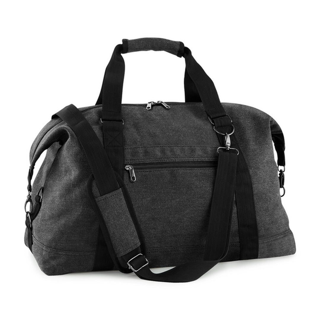 Vintage Canvas Weekender-VBLK1S