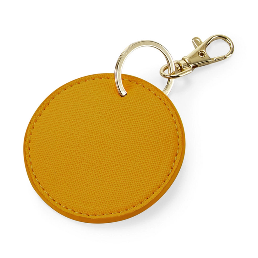 Bagbase Boutique Circular Key Clip - Mustard - O/S-MUS1S