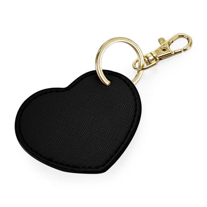 Boutique Heart Key Clip - Black - O/S-BLK1S