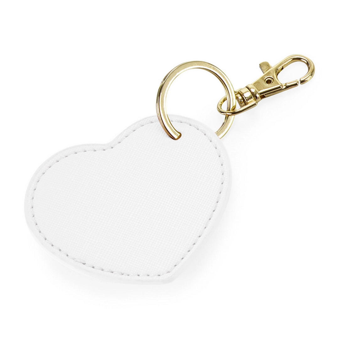 Boutique Heart Key Clip - Soft White - O/S-SFWH1S