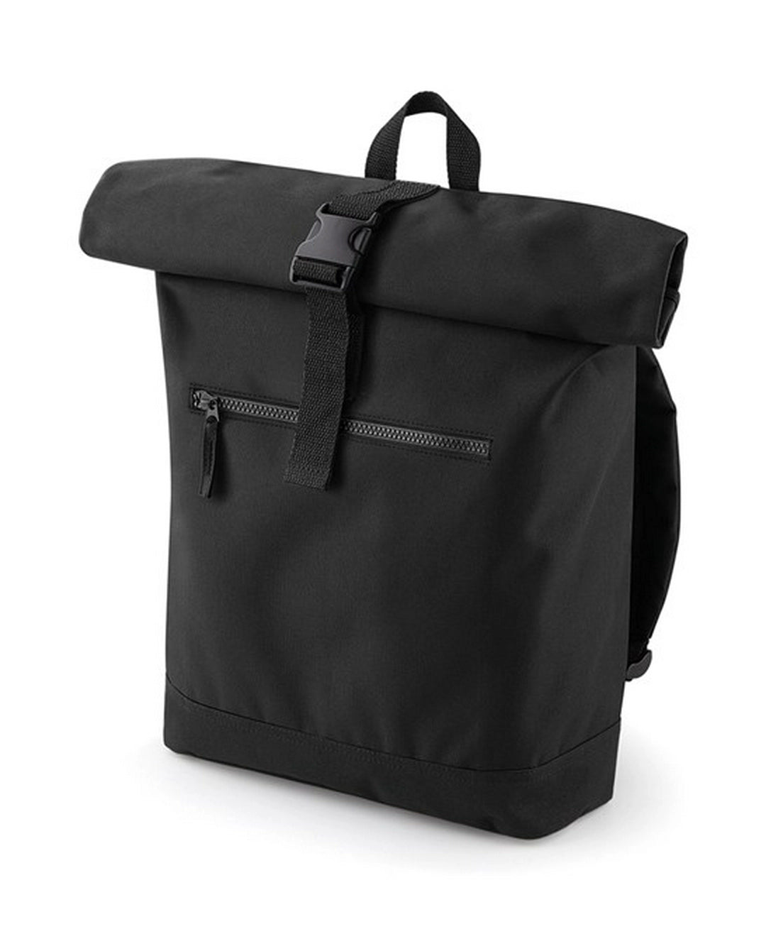 Roll-Top Backpack-BLK1S