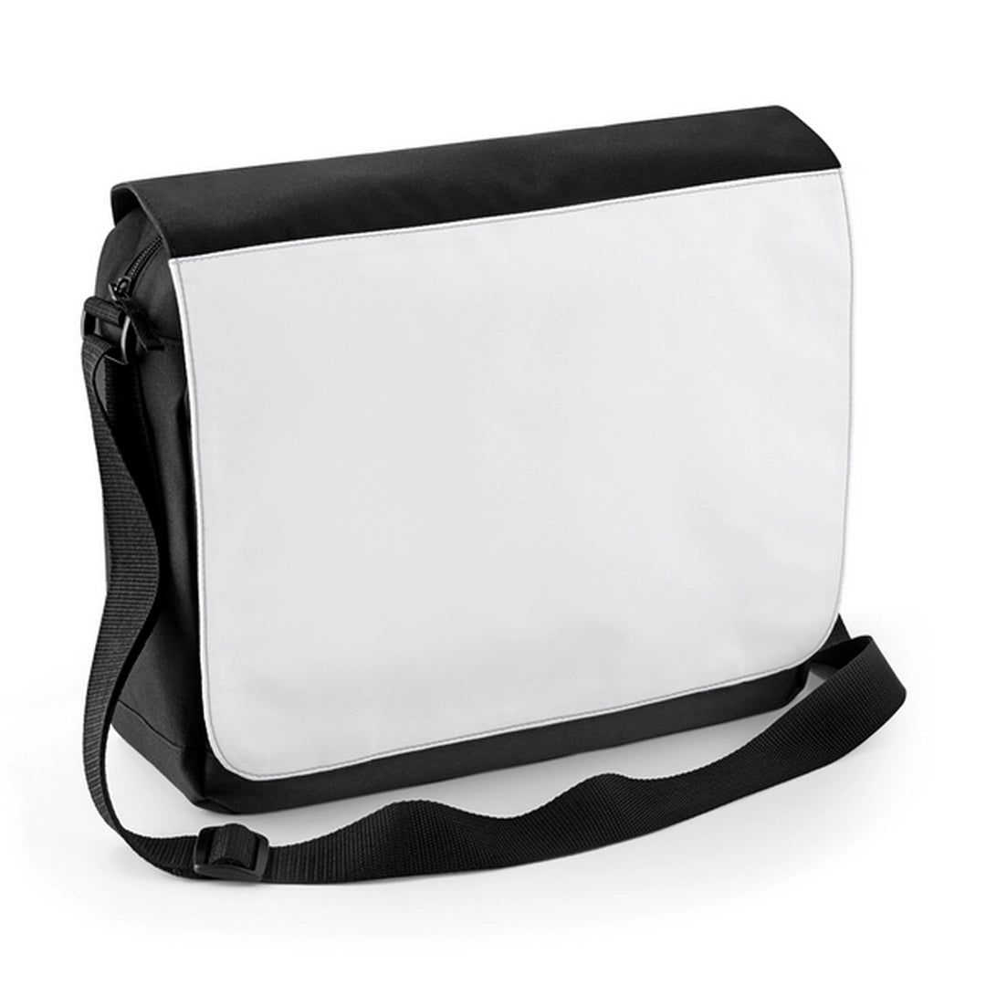 Sublimation Messenger Bag-BLK1S
