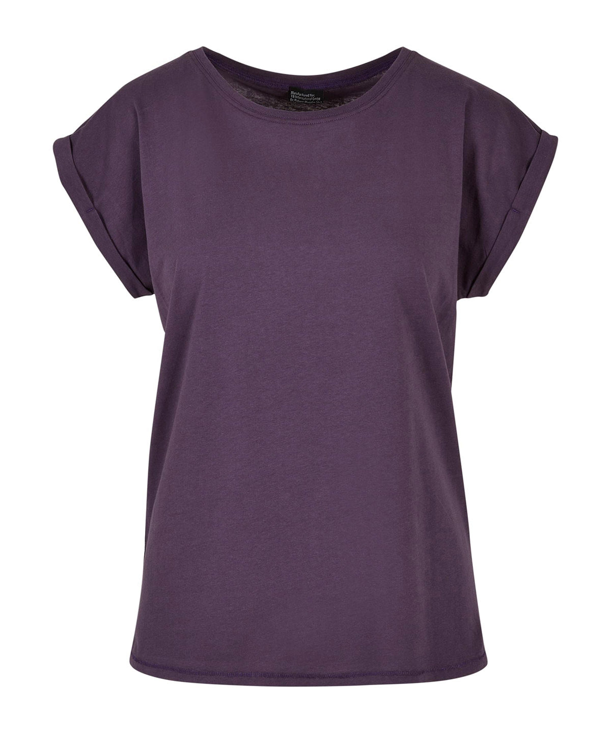 Coozo Women's extended shoulder tee (BY021) Rich color - COOZO