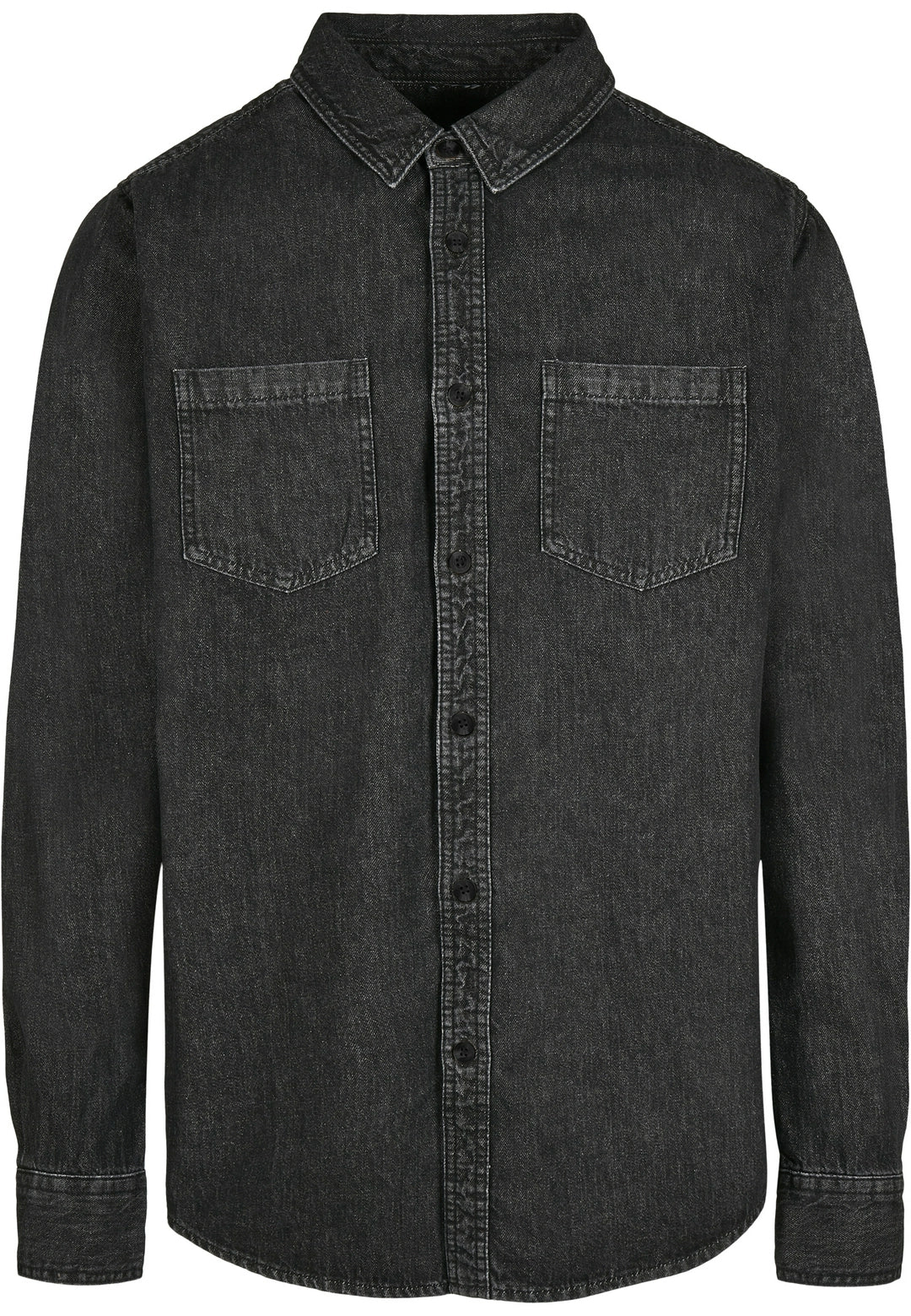 Denim shirt - Black Washed - XL-WBLKXL