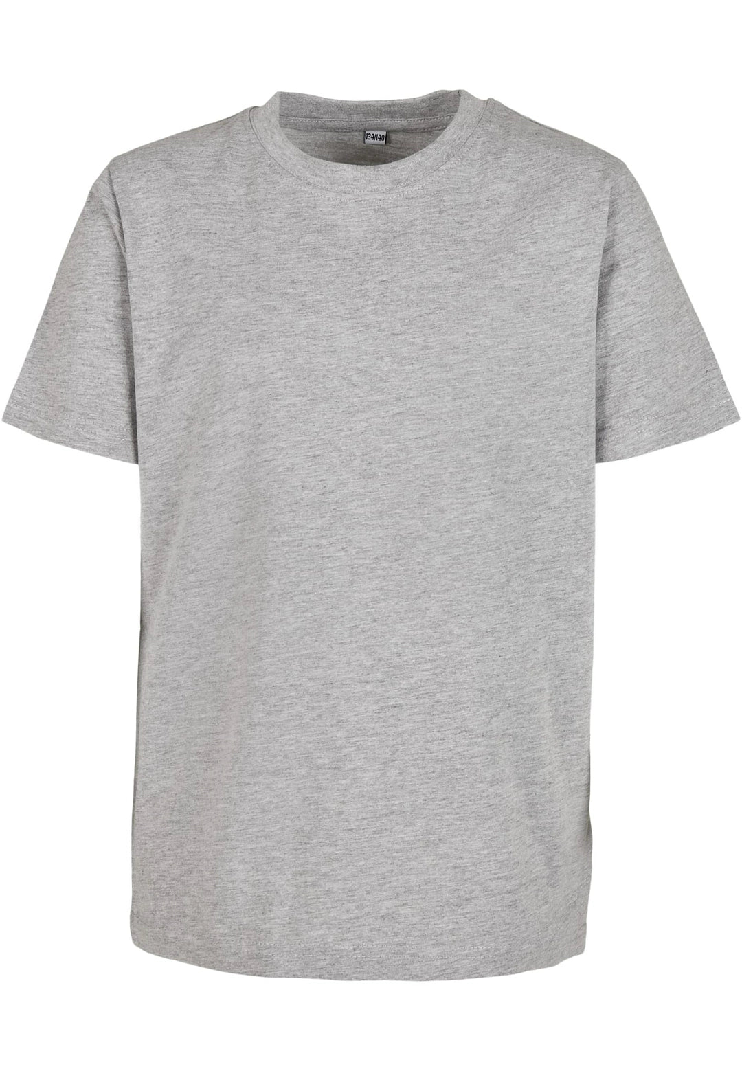 Build Your Brand Kids Basic T-Shirt - Heather Grey - 9/10YEARS-HG9-10