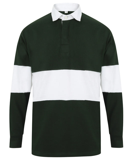 Front Row Panelled Rugby Shirt - COOZO
