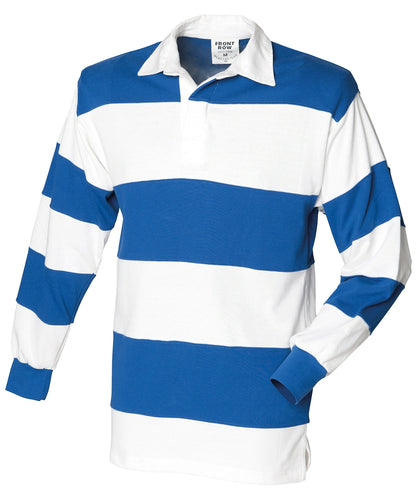 Front Row Sewn Stripe Rugby Shirt - COOZO