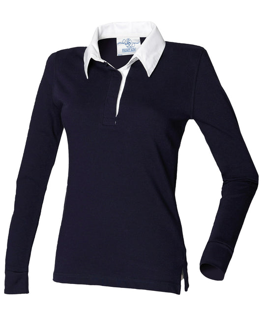 Front Row Ladies Classic Rugby Shirt - COOZO
