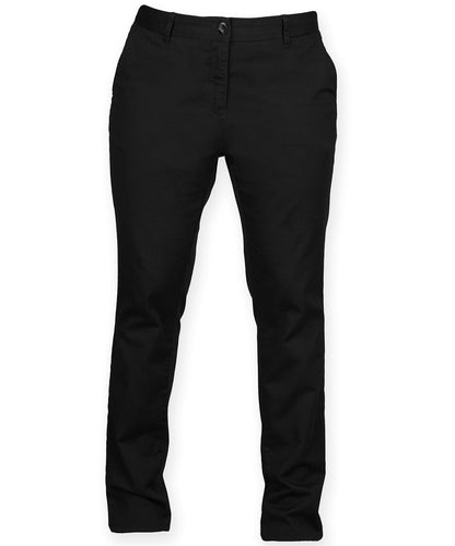 Front Row Ladies Stretch Chino Trousers - COOZO