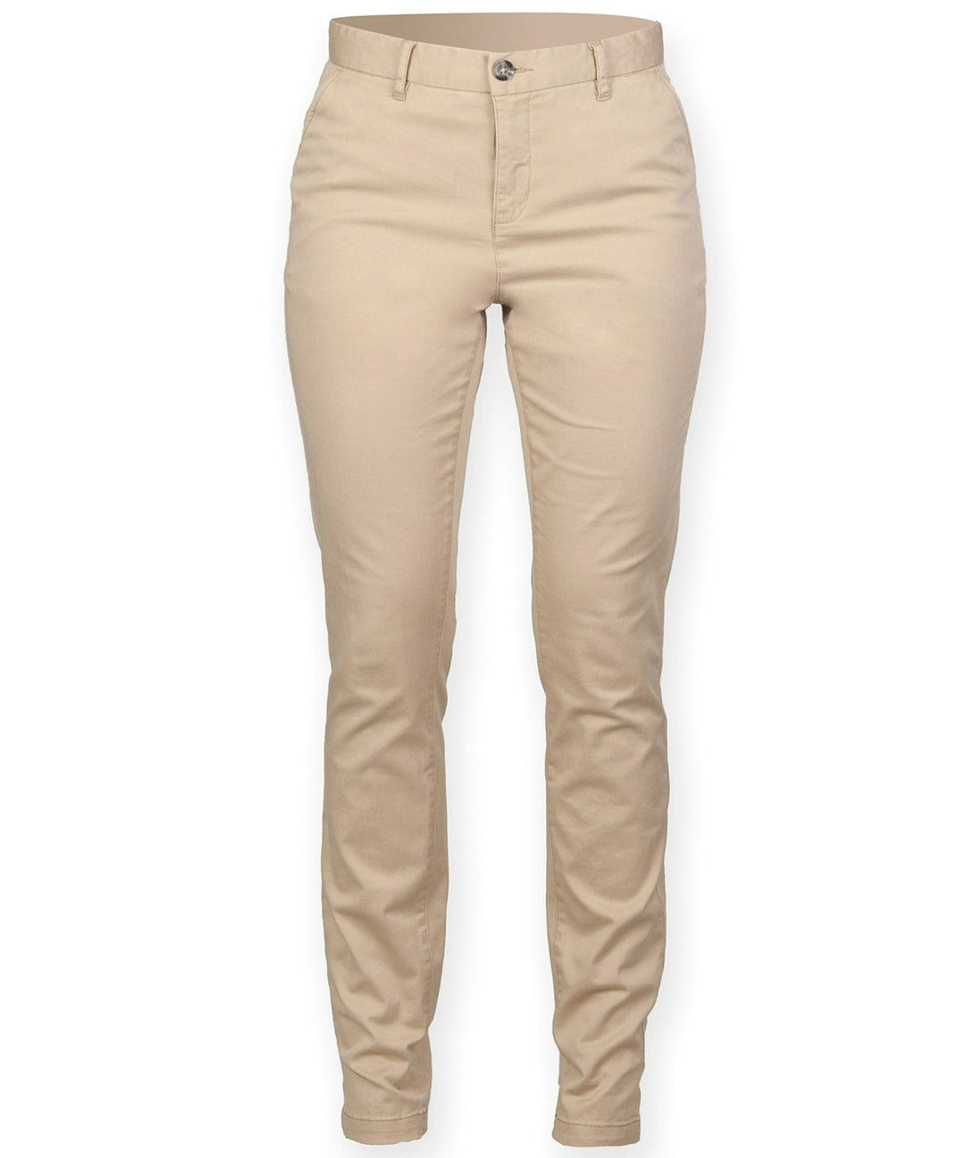 Front Row Ladies Stretch Chino Trousers - COOZO