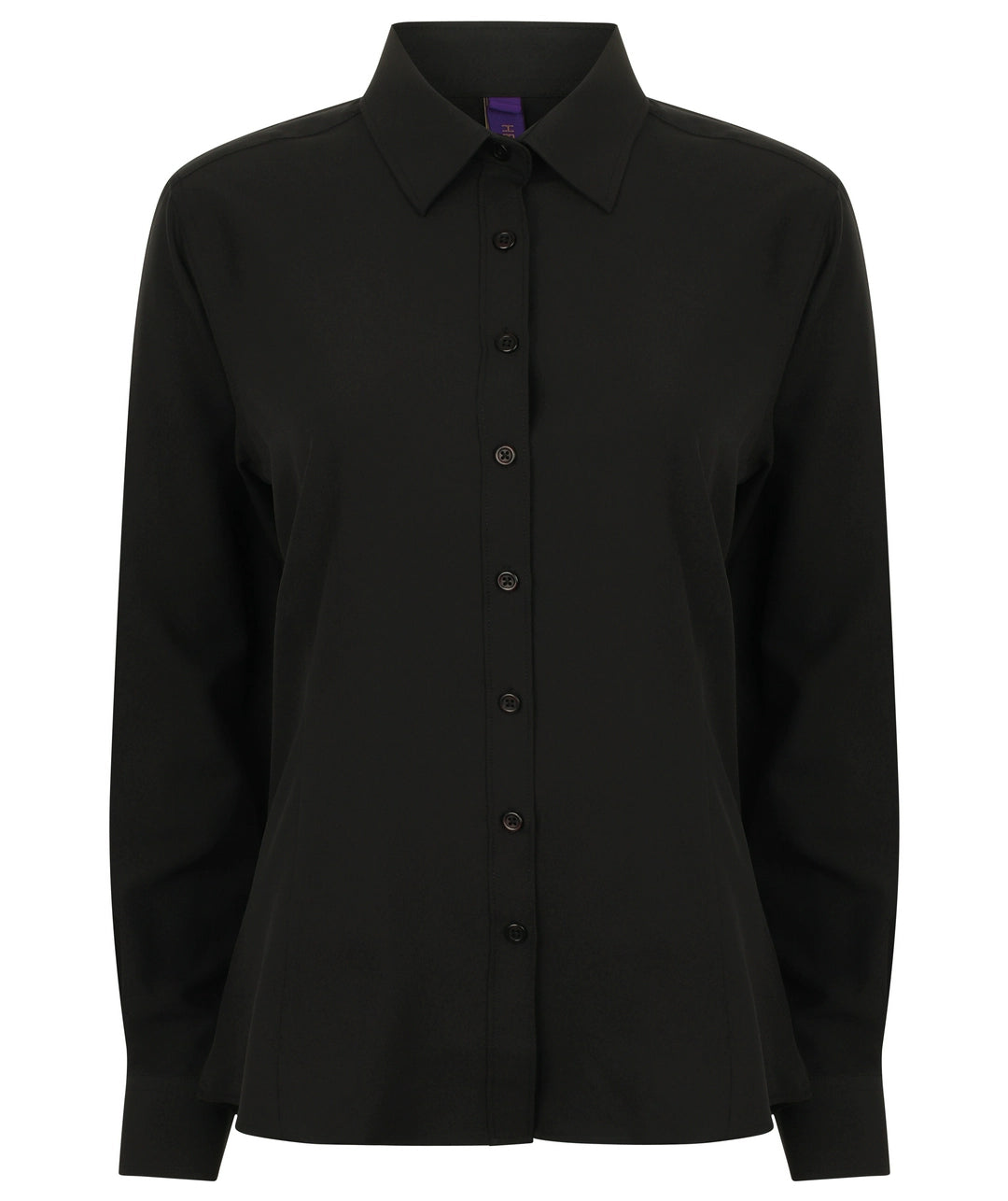 Henbury Ladies Long Sleeve Wicking Shirt - COOZO