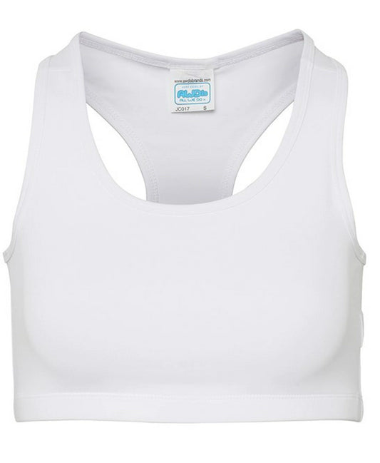 AWDis JC017 Just Cool Girlie Sports Crop Top - COOZO
