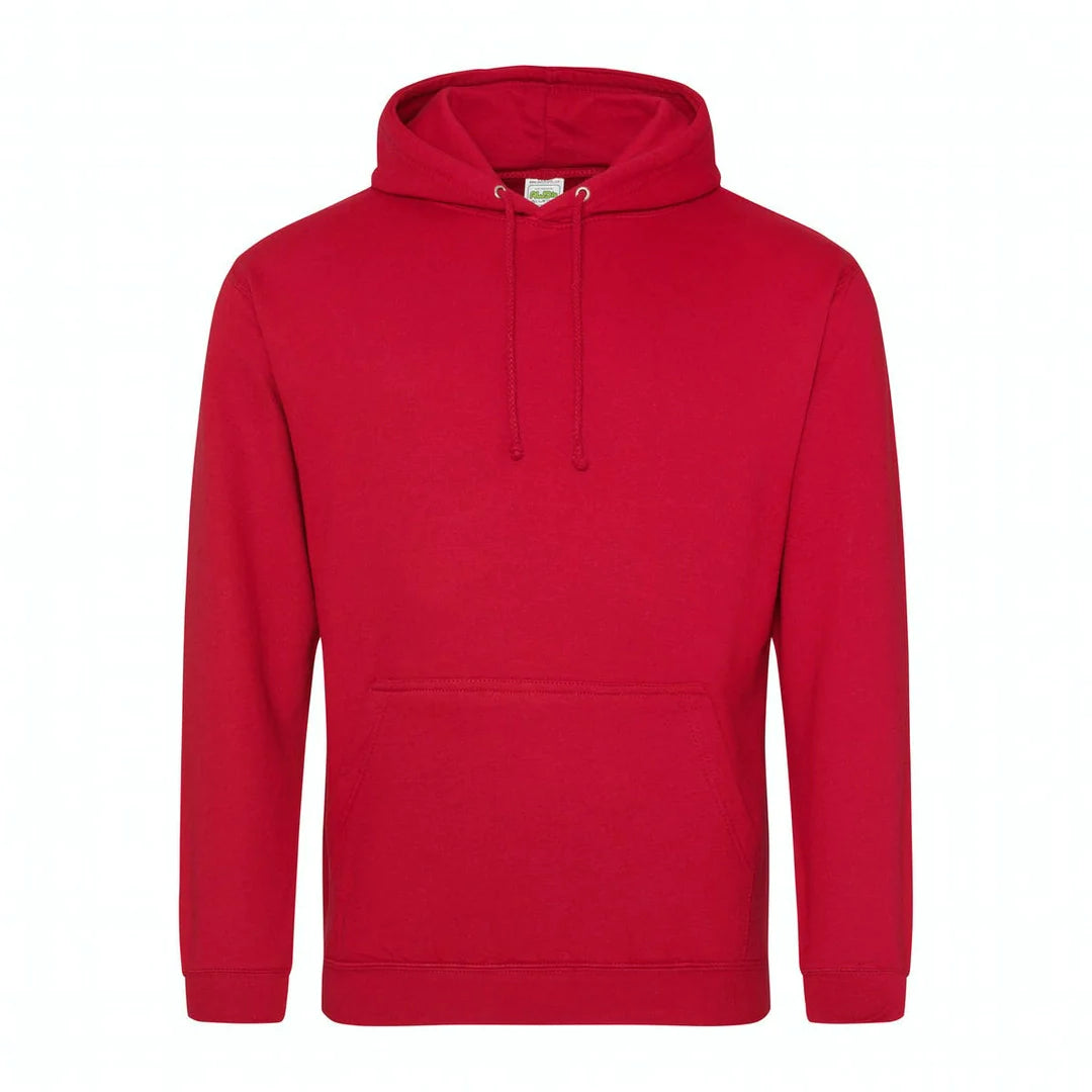 AWDis College Hoodie (JH001) RED COLOURS - COOZO