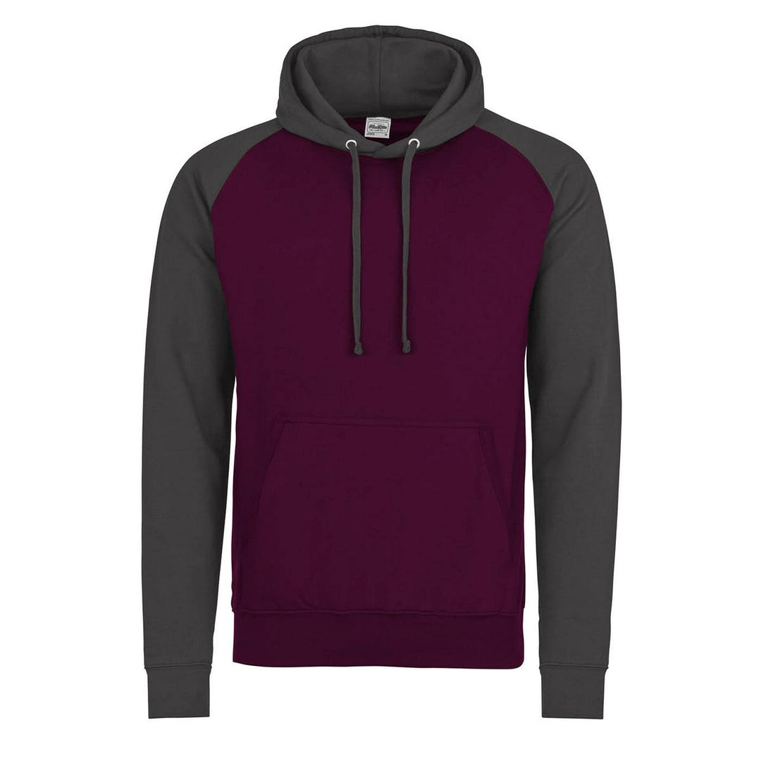 AWDis JH009 Just Hoods Baseball Hoodie - COOZO