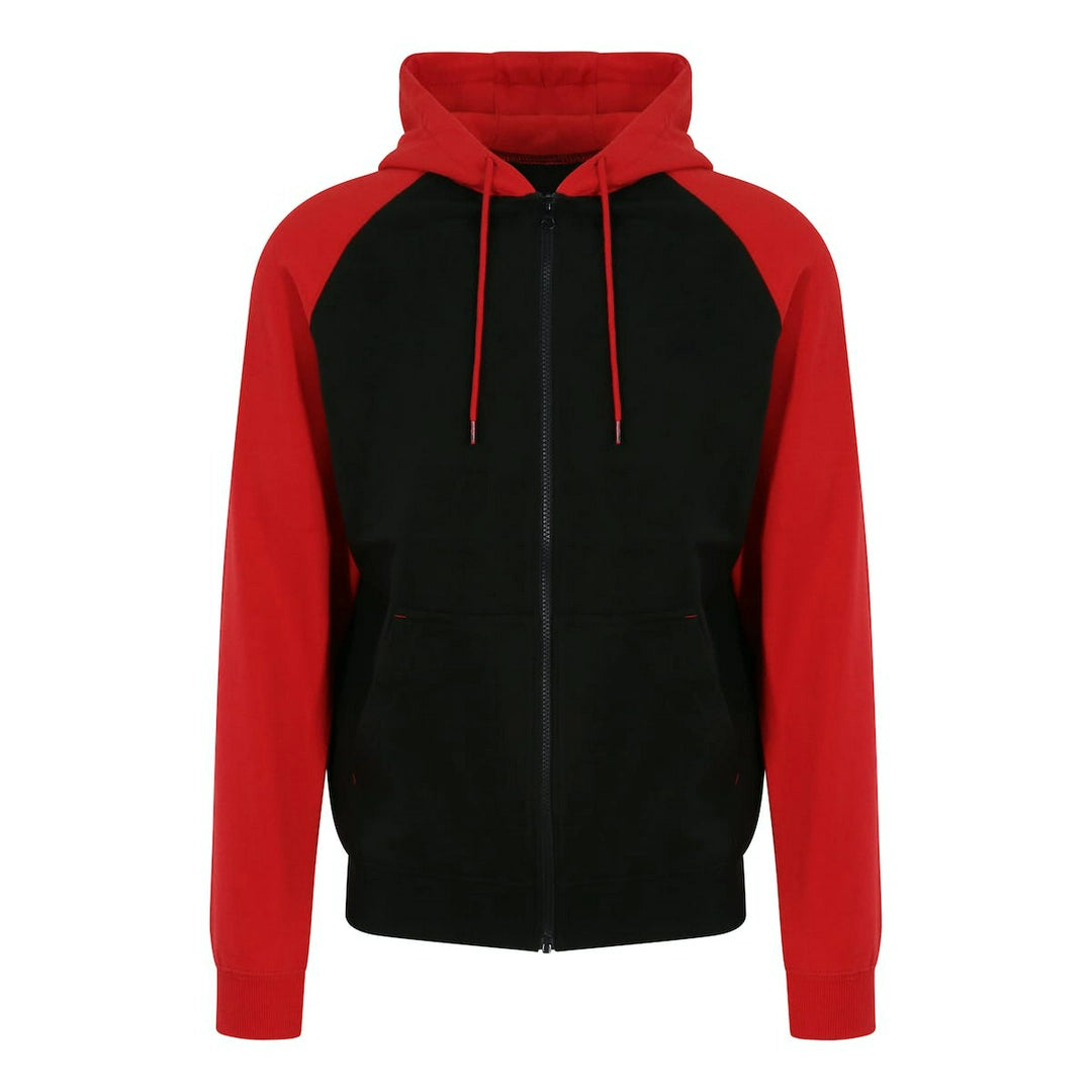 AWDis JH063 Just Hoods Baseball Zoodie - COOZO