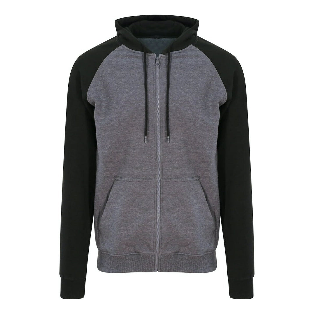 AWDis JH063 Just Hoods Baseball Zoodie - COOZO