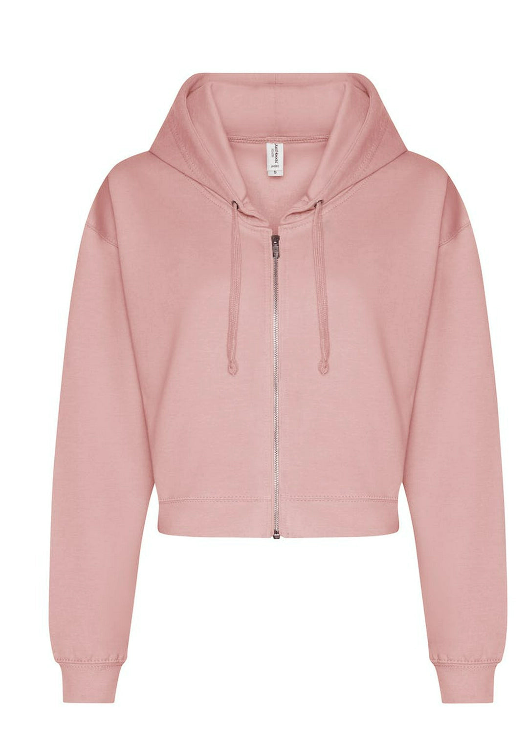 AWDis JH065 Just Hoods Ladies Fashion Crop Zoodie - COOZO
