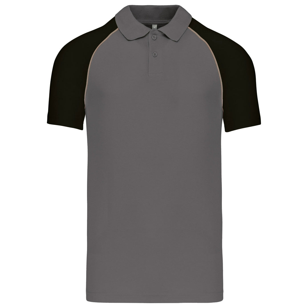Kariban Baseball Cotton Polo Shirt - COOZO