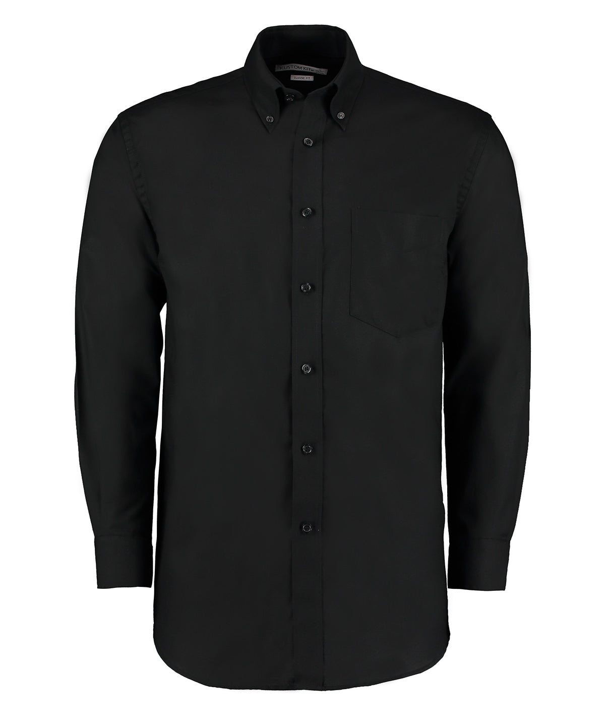 Classic Fit Long Sleeve Workwear Oxford Shirt - COOZO