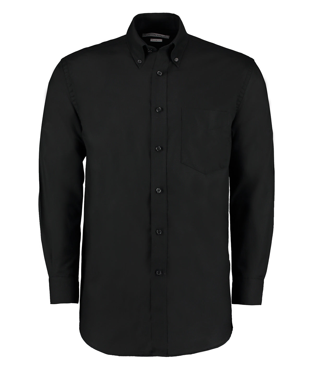 Classic Fit Long Sleeve Workwear Oxford Shirt - COOZO