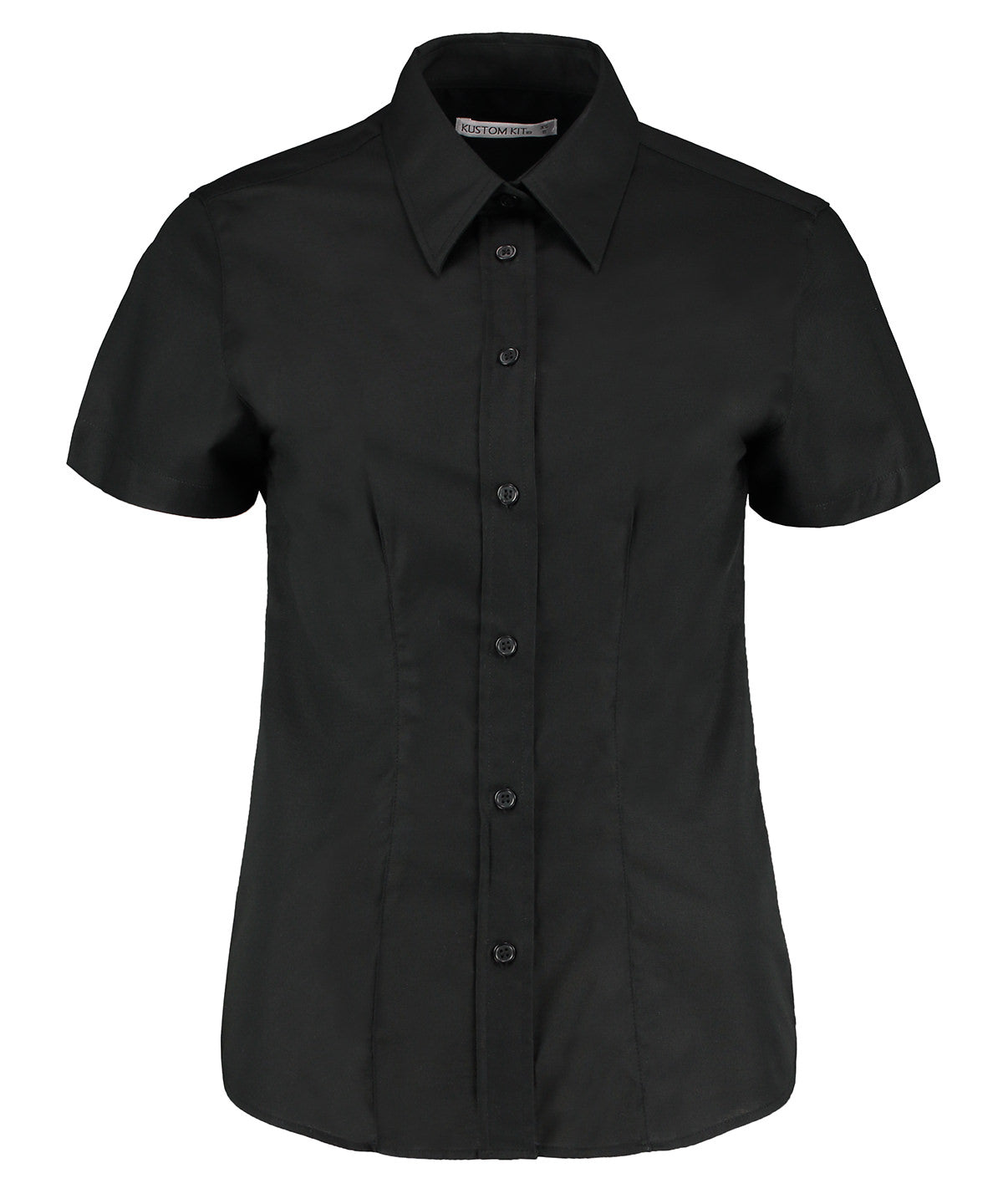 Tailored Fit Short Sleeve Workwear Oxford Shirt - COOZO