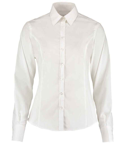 Tailored Fit Long Sleeve Business Shirt - COOZO